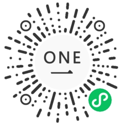微信小程序：一ONE